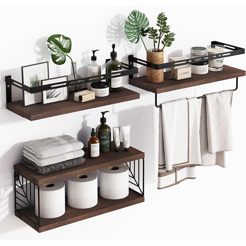 卫生间置物架浴室厕所洗手间收纳架子挂墙上洗漱台免打孔壁挂式,收纳整理,整理架/置物架/收纳架,淘宝优惠券,粉丝福利购,淘宝优惠卷