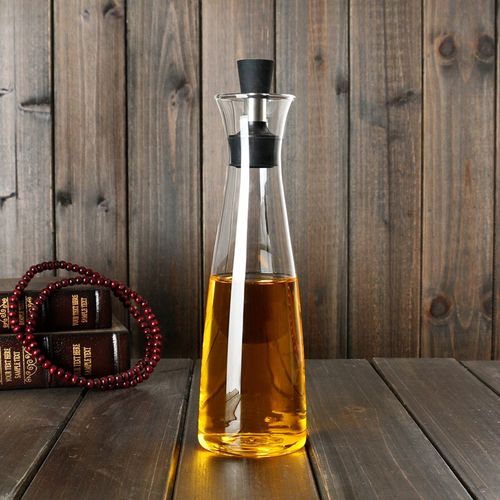 Nordic Creative Leak-Proof Glass Cruet Olive Oil Bottle Wine