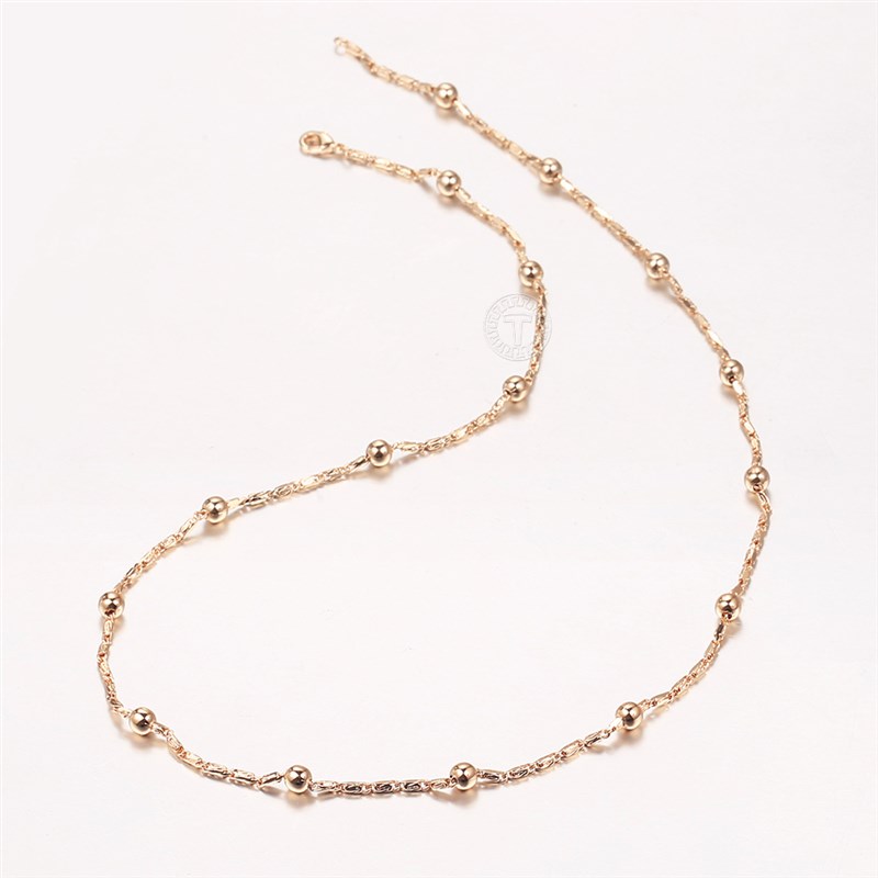 推荐Elegant Beaded Satellite Necklaces For Women Girls 585 R