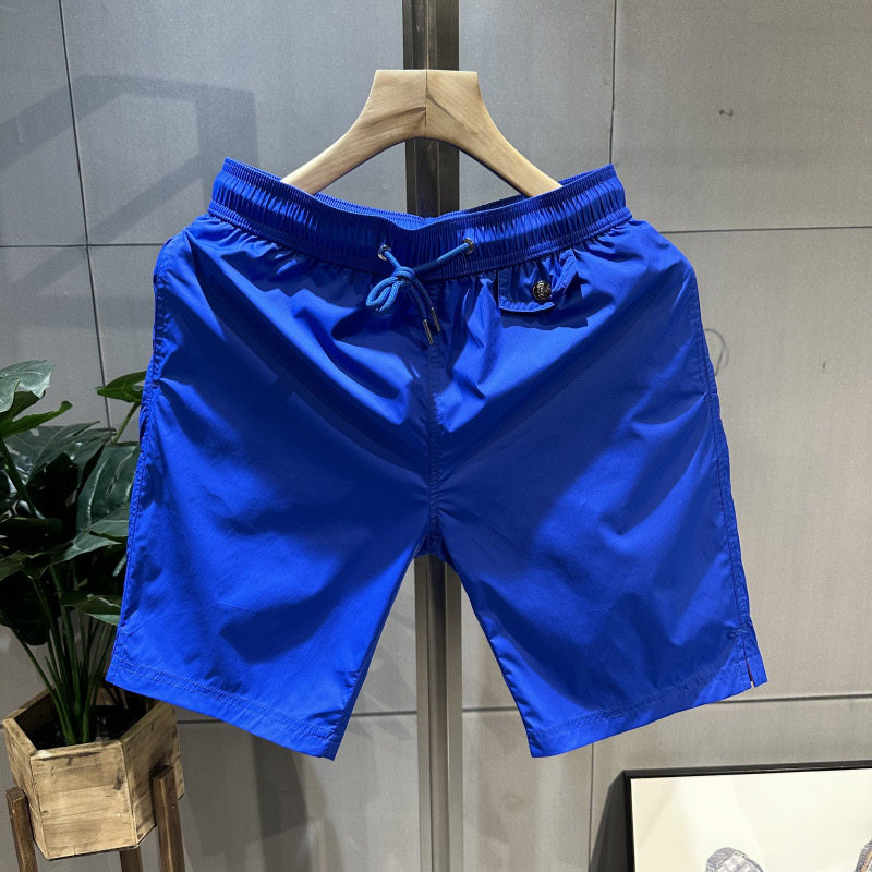 MAROLIO~夏日超舒适!冰丝速干短裤男薄款休闲五分百搭纯色沙滩裤