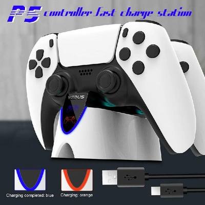 推荐New Controller Two-seater Fast Charge For PS5 Controller