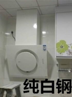 定做定制侧近吸油烟机白色围板S装饰罩装饰管