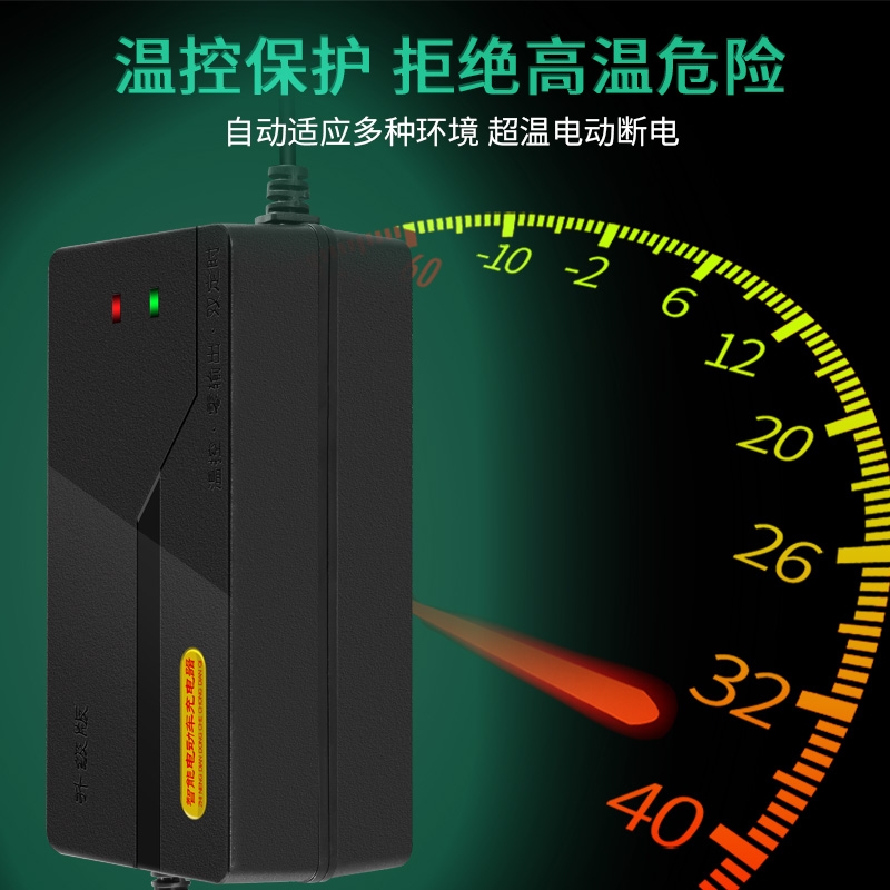 加长线2米6电动车电瓶充电器48V12AH60V20A64V72V80V84WV96V120V