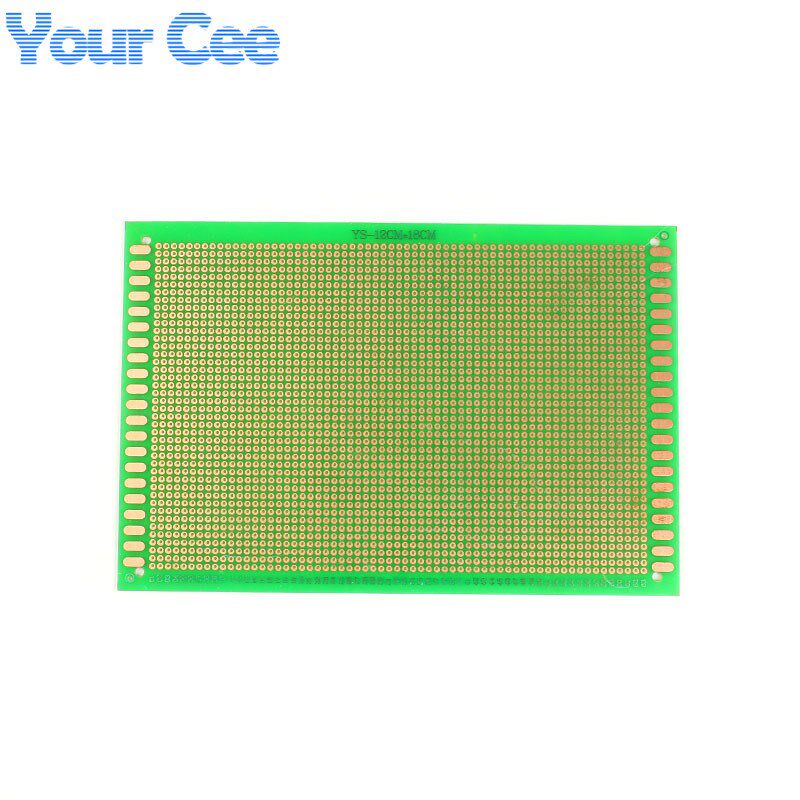 *2pcs 12*18cm 12X18cm FR4 Single-Sided PCB Experit Printed C