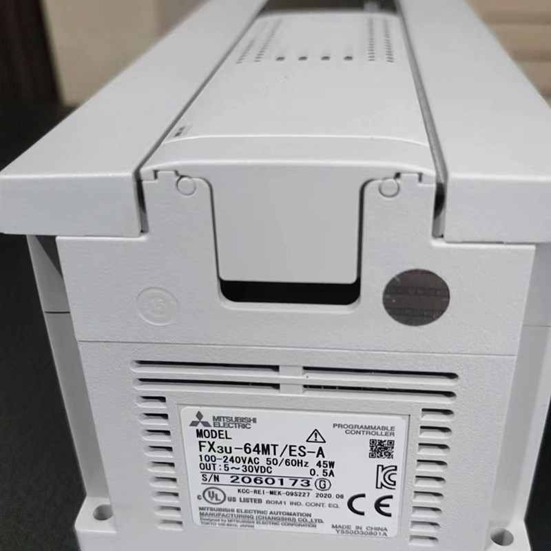 三菱可编程控制器原装二8PL1FX3U-48MR/ES-A 16/32/64/80/C2手MT