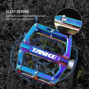 A Pair MTB Bike Pedal Aluminum Alloy Sealed Bearing Road Bik