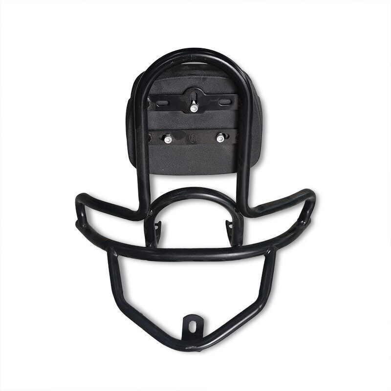 欧版小龟车改装靠背货架支架电动车小龟王O后货架尾翼架靠背配件