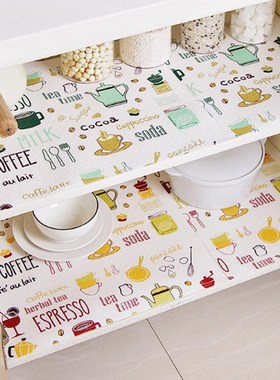 1 Roll Kitchen er Table Mat Drawers Cabinet Shelf Liners Fla