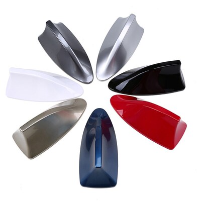 POSSBAY Car Shark Fin Antenna Auto Radio Signal Aerials Roof