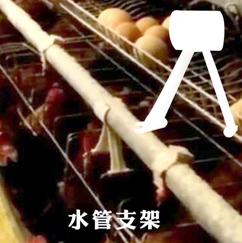 鸡用水线S勾25水管卡勾支架 养殖水线勾L卡扣 饮水器配件卡子包邮