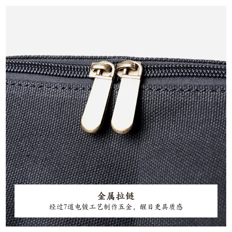 新款斜挎包男时尚简约便携水洗帆布包潮流百搭轻便单肩包通勤男包