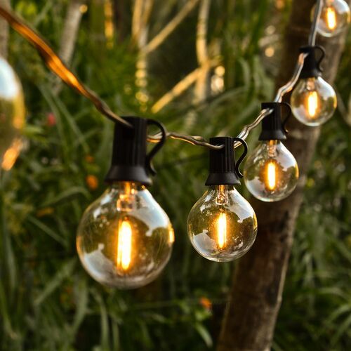 8pcs 25pcs G40 LED String Light Bulb Replace 220V Led Bulb E