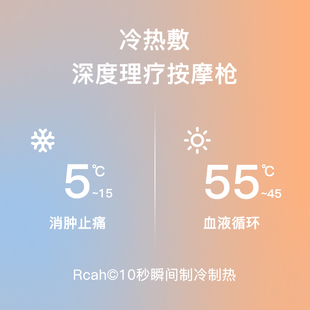 GXA筋膜枪M1新系列冷热控温M新科技颈膜枪肌肉按摩器 冷热控温