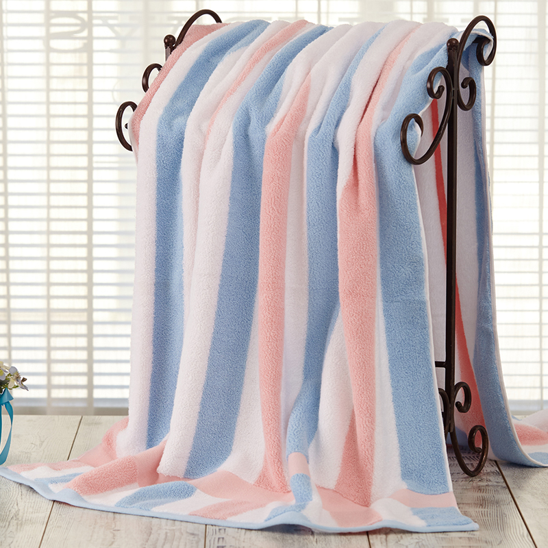 180x90cm纯棉成人男女家用加厚全G棉浴巾超大号毛巾被柔软吸水浴