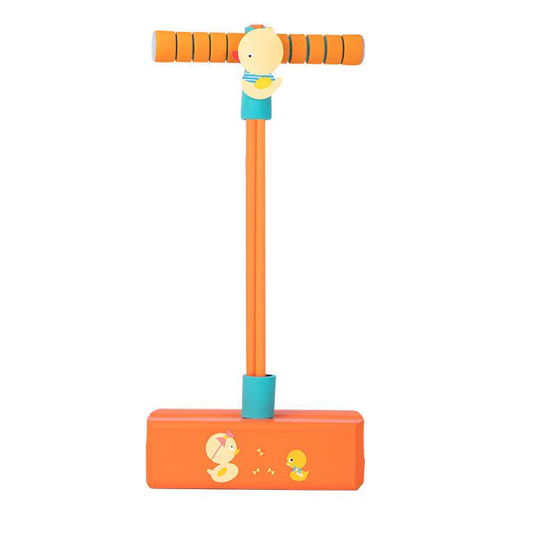 幼儿园自制体育器械青蛙跳儿童长高玩具跳跳杆蹦蹦球感统训练增高