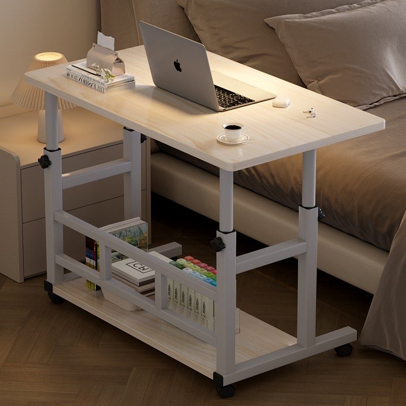 书桌电脑桌床边可移动升降小桌子学生宿舍学习桌写字桌家用电脑桌,住宅家具,床边桌,淘宝优惠券,粉丝福利购,淘宝优惠卷