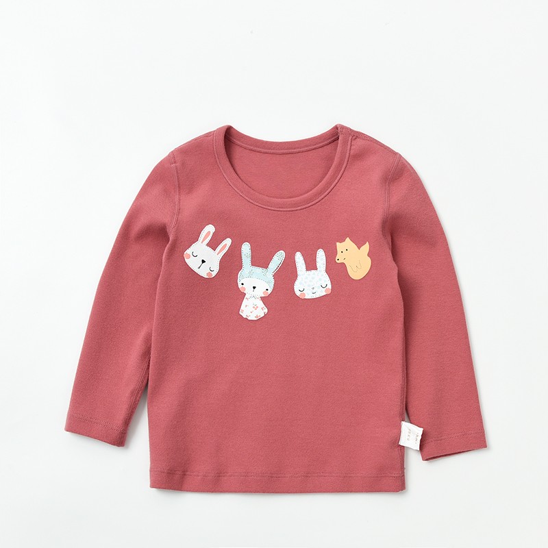 新品定织儿童纯棉磨毛秋衣秋裤套装睡衣女童居家服两件套可开裆中