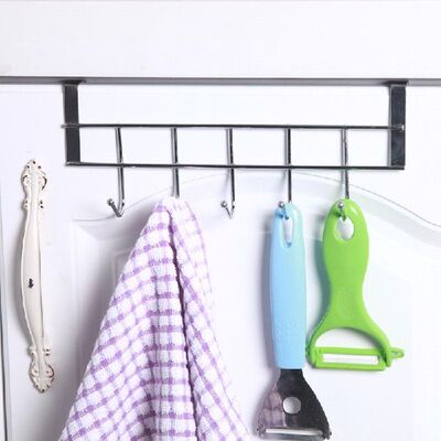 现货Nail-free Stainless Steel FiveD-link Hook Multifunctiona