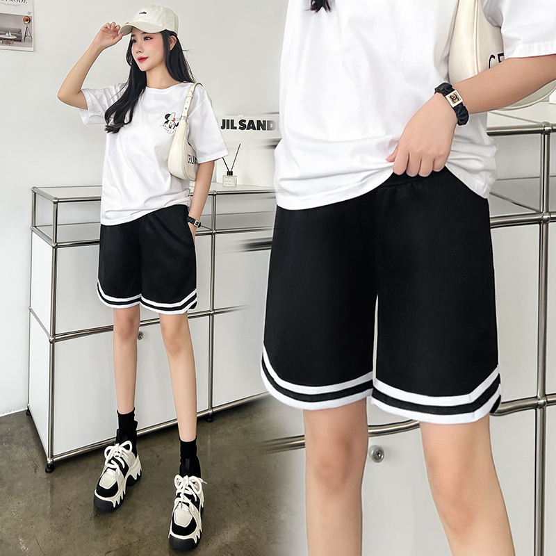 孕妇短裤女夏季外穿时尚宽松阔腿五分裤纯棉O休闲薄款打底裤夏装