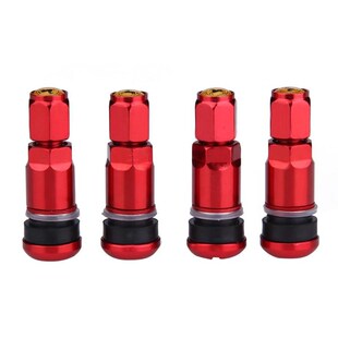 4Pcs niversal Metal Car Motorcycle Tubeless Wheel Tyre Valve