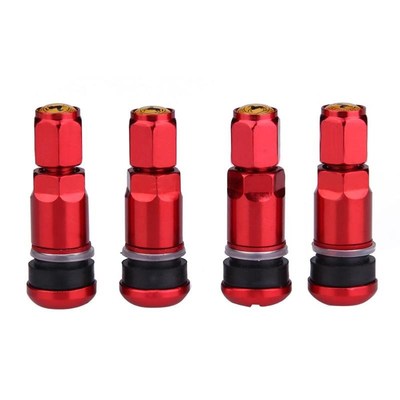 4Pcs niversal Metal Car Motorcycle Tubeless Wheel Tyre Valve