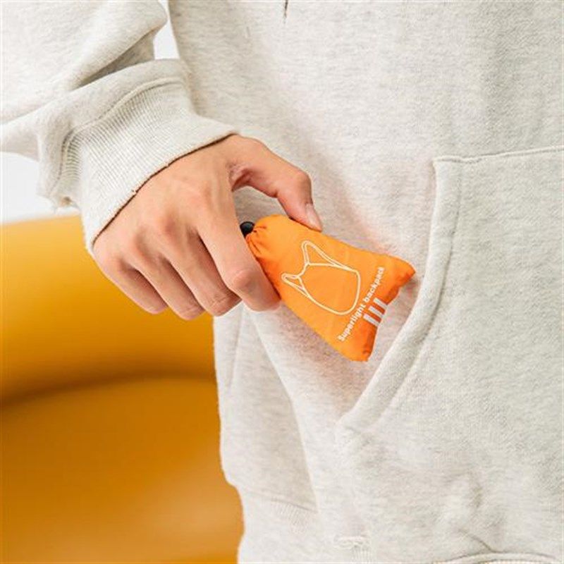 超轻迷你便携折叠收纳尼龙双肩包 休闲户外旅行纯色皮肤包抽绳袋,箱包皮具/热销女包/男包,双肩背包,淘宝优惠券,粉丝福利购,淘宝优惠卷