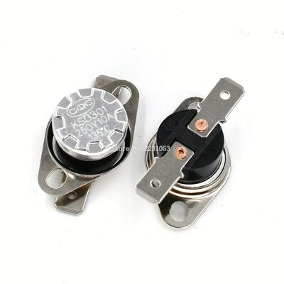 现货2PCS Normally Open KSD301 10A 250V 40 135 deTgree Bakeli