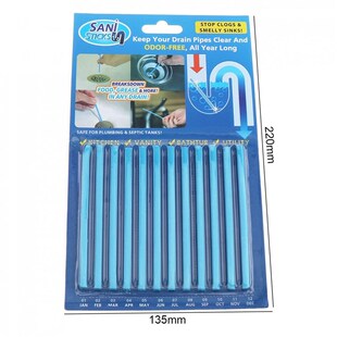 Sani Kitche Drain Sewer Rod Pipeline Cleaning Bathtub Sticks