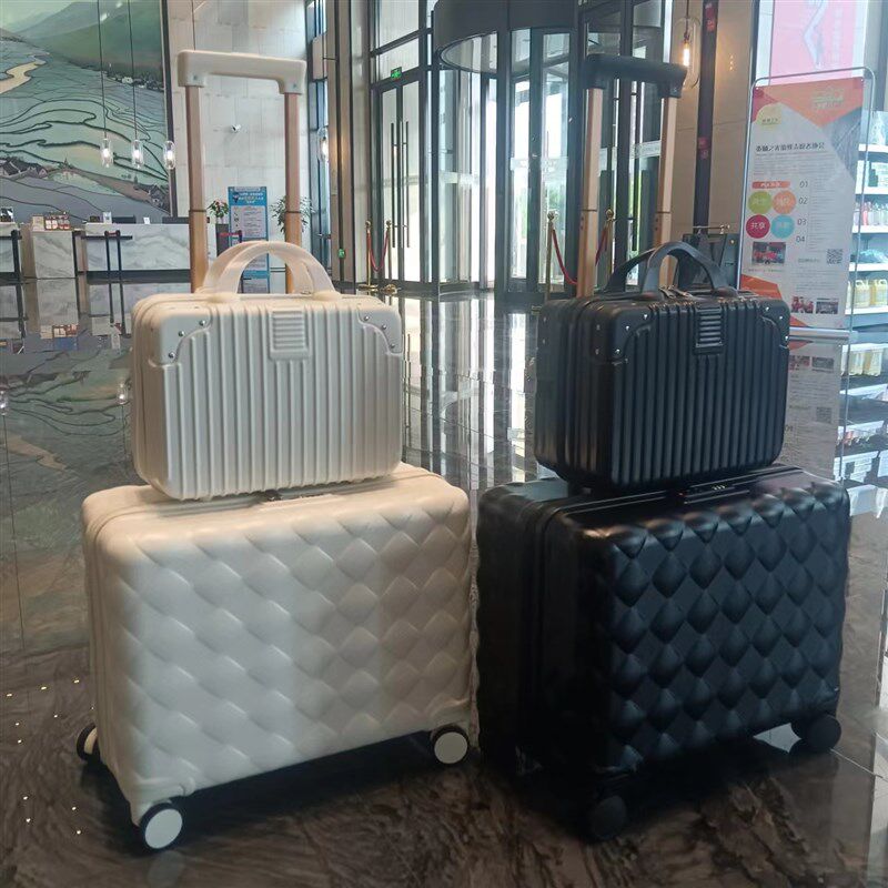 行李箱子母箱网红女式高颜值小型轻便旅行箱20寸静音万向轮