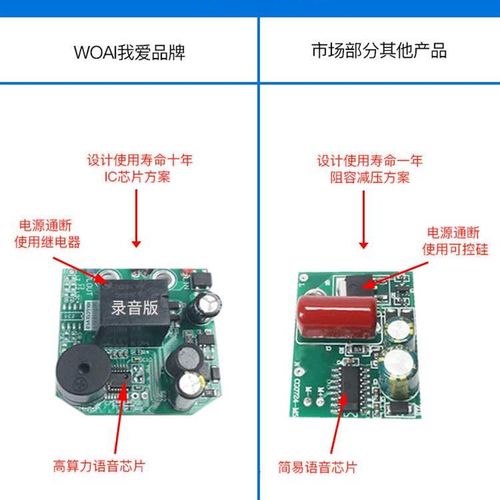 语音智能开关离线声控灯识别遥A控无线控制家用灯具改造通断器模