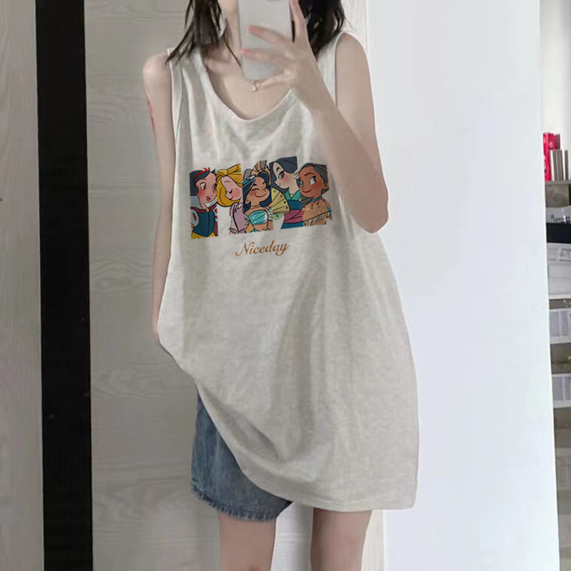 2023新款纯棉哺乳衣吊带无袖t恤夏季宽松产后外出辣妈款喂奶上衣