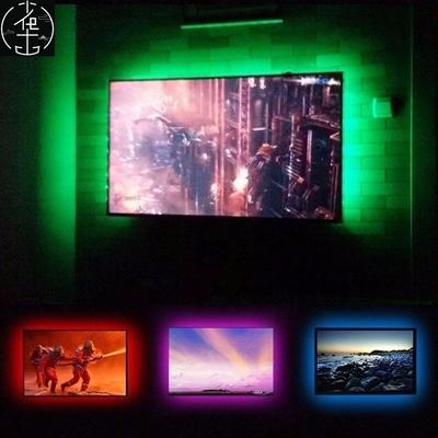 推荐USB 5V LED CoLoR RainBow STRip LighT TV BaCkgRoUnD LighT