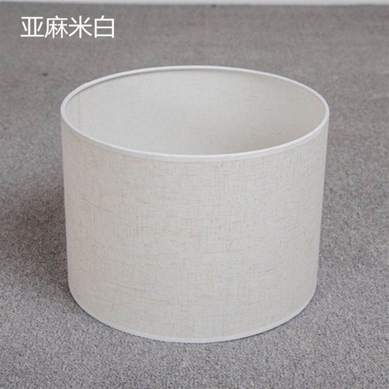 定制台灯罩落地灯罩吊灯圆形外壳罩布艺灯罩配件e27灯具灯罩包邮