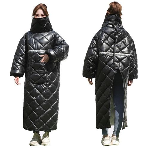 电动车挡风被冬季骑行护腰摩托车挡风衣防风罩超厚保暖膝盖加绒pu