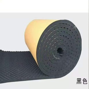现货bc1管道隔热吸音橡塑保温板防火橡塑海绵板发泡背胶橡塑板