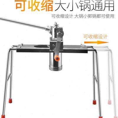 厂促新家用手摇饸饹机饸烙粉条制面机河洛机压面条机X不锈钢饸饹