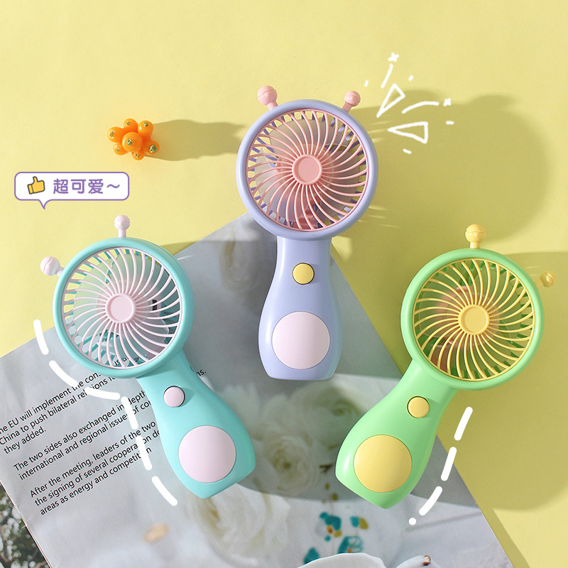 速发Mini portable charging fan USB outdoor pocket gift fan