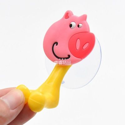 推荐Creative cuddly cartoon Animal suction cup toothbrush ho