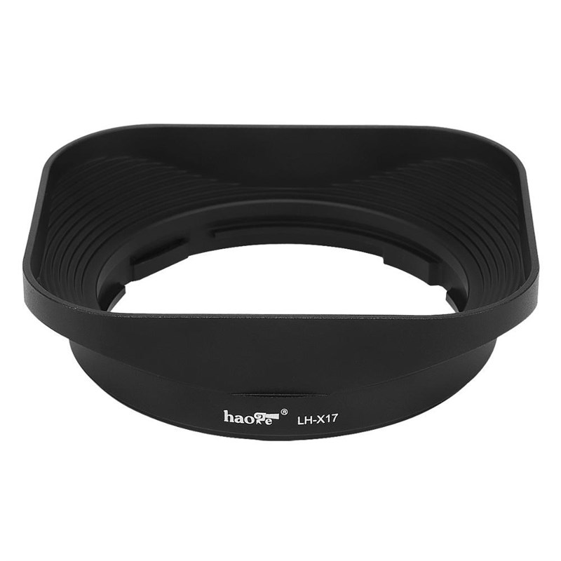 Haoge LH X17 Square Metal Lens Hood for Fuji XF 16mmY F2.8 R