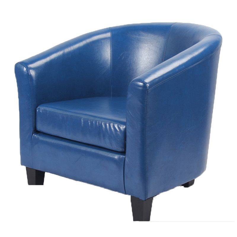 单人沙发布艺沙发椅网吧电脑双人沙发客厅小围椅圈椅欧式沙发