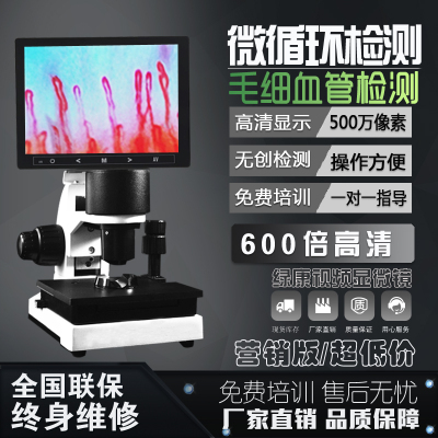 绿康高清微循环检测仪末梢血管观察仪甲襞便携微型循环显微观察仪