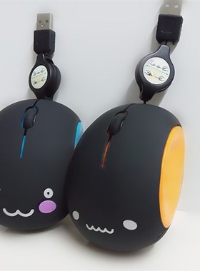 mini Computer Mouse Small Cute Mouse for Girls Cartoon USB C