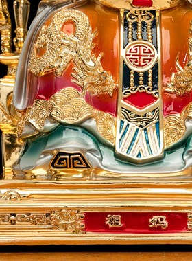 纯铜妈祖天上圣母天后像天妃娘娘海神林默娘湄洲妈祖家用供奉摆件