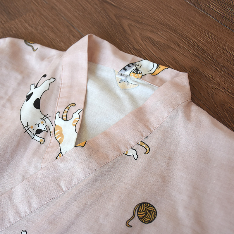 和服女睡衣浴袍睡裙春夏秋季薄款汗蒸家居服日式男士长袖睡袍,女士内衣/男士内衣/家居服,睡袍/浴袍,淘宝优惠券,粉丝福利购,淘宝优惠卷