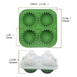 Trays Large Inch Make Cube Ice 极速3D Cactus Molds