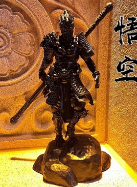 黑神话孙悟空摆件金箍棒周边手办齐天大圣斗战胜佛雕像电竞房装饰