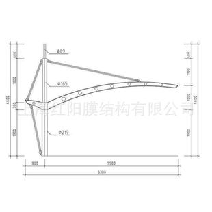 承接内蒙古自治区各地小区户外自行车户外张拉膜结构遮阳蓬停车棚