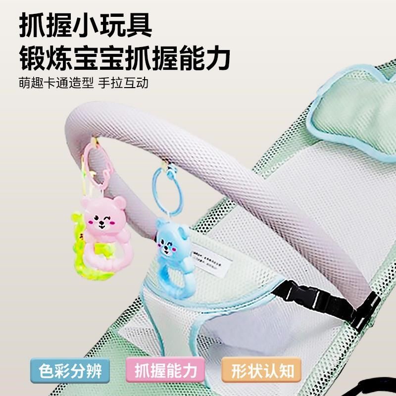 摇椅简易婴儿悠车摇篮上下摇电动摇篮床哄娃神器摇摇椅全自动新品