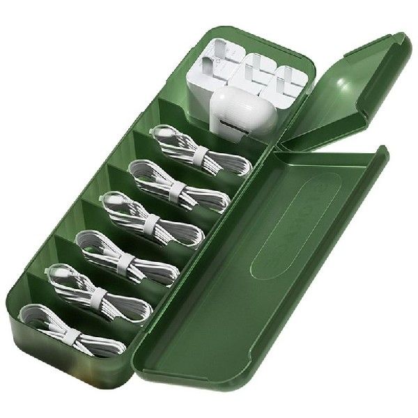 推荐Cable Storage Box Space Saving Cable Organizer Cord Stor