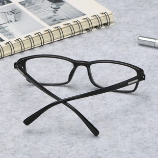 玻璃老花镜男清耐磨镜片超轻中老年无螺丝镜架老人老花老光眼镜